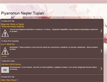 Tablet Screenshot of piyanomunnestertuslari.blogspot.com