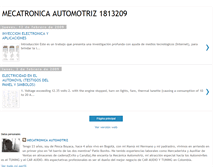 Tablet Screenshot of mecatronicoautomotriz.blogspot.com