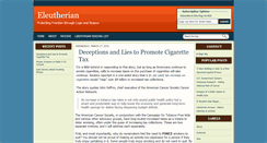 Desktop Screenshot of eleutherian.blogspot.com