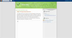 Desktop Screenshot of dieselmotorcycle.blogspot.com