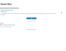 Tablet Screenshot of dieselmotorcycle.blogspot.com