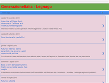 Tablet Screenshot of generazionelegnago.blogspot.com