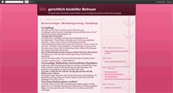 Desktop Screenshot of g-b-betreuung.blogspot.com