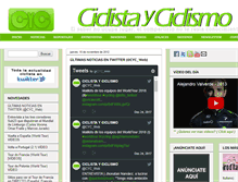 Tablet Screenshot of ciclistayciclismo.blogspot.com