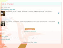 Tablet Screenshot of flatwarsaw.blogspot.com