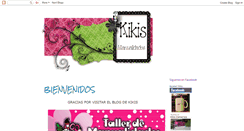 Desktop Screenshot of creacioneskikis.blogspot.com