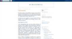 Desktop Screenshot of humanismo21.blogspot.com