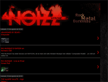 Tablet Screenshot of noizzwebzine.blogspot.com