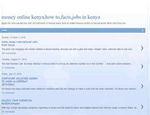 Tablet Screenshot of jobsmoneykenya.blogspot.com