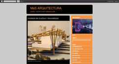 Desktop Screenshot of mas-arquitectura.blogspot.com