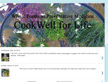 Tablet Screenshot of cookwellforlife.blogspot.com