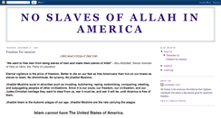 Desktop Screenshot of noslavesofallahinamerica.blogspot.com