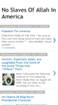 Mobile Screenshot of noslavesofallahinamerica.blogspot.com