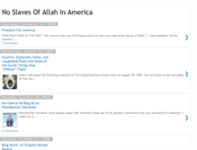 Tablet Screenshot of noslavesofallahinamerica.blogspot.com