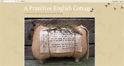 Desktop Screenshot of primitiveenglishcottage.blogspot.com