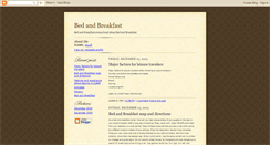 Desktop Screenshot of bed-and-breakfast-blog.blogspot.com