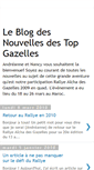 Mobile Screenshot of gazelles-de-montmagny.blogspot.com