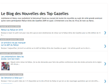 Tablet Screenshot of gazelles-de-montmagny.blogspot.com