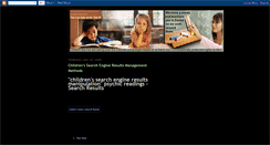 Desktop Screenshot of childrens-search-manipulationstrategy.blogspot.com