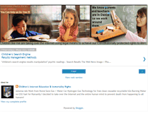 Tablet Screenshot of childrens-search-manipulationstrategy.blogspot.com