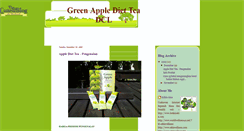 Desktop Screenshot of green-apple-diet-tea.blogspot.com