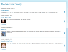 Tablet Screenshot of metznerfamily.blogspot.com