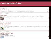 Tablet Screenshot of ocidadaonline.blogspot.com