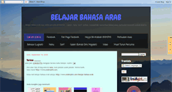 Desktop Screenshot of belajar-bahasa-arab-mykrk.blogspot.com