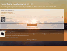 Tablet Screenshot of caminhadadosmilitares.blogspot.com
