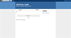 Desktop Screenshot of critical-info.blogspot.com