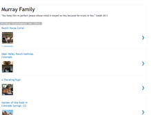 Tablet Screenshot of jammurrayfam.blogspot.com