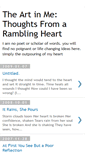 Mobile Screenshot of myramblingheart.blogspot.com