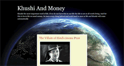 Desktop Screenshot of khushi211.blogspot.com