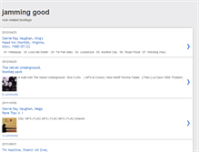 Tablet Screenshot of jamminggood.blogspot.com