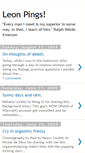 Mobile Screenshot of leonpings.blogspot.com