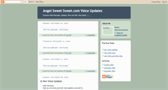 Desktop Screenshot of angelsweetsweet.blogspot.com