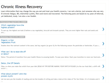 Tablet Screenshot of chronic-recovery.blogspot.com