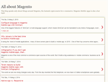 Tablet Screenshot of magentoallabout.blogspot.com