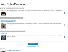 Tablet Screenshot of moto-clube.blogspot.com