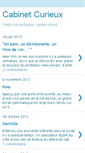 Mobile Screenshot of cabinetcurieux.blogspot.com