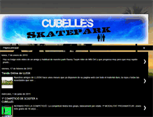 Tablet Screenshot of cubelleskatepark.blogspot.com