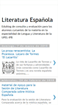 Mobile Screenshot of literaturaespanolaupelipb.blogspot.com