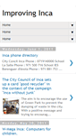 Mobile Screenshot of improving-inca.blogspot.com