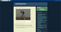 Desktop Screenshot of guardtheguardians.blogspot.com