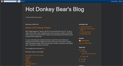 Desktop Screenshot of hotdonkeybear.blogspot.com