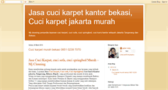 Desktop Screenshot of cucikarpetkantor-bekasi.blogspot.com