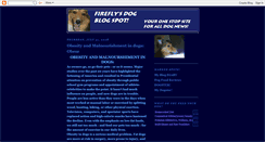 Desktop Screenshot of fireflydogblogspot.blogspot.com