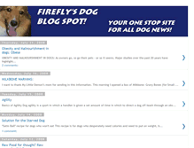 Tablet Screenshot of fireflydogblogspot.blogspot.com