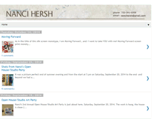 Tablet Screenshot of nancihersh.blogspot.com