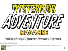 Tablet Screenshot of mysterious-adventure.blogspot.com